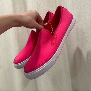 New Body Glove Women's Antigua neon pink slip on boat shoes Sneaker